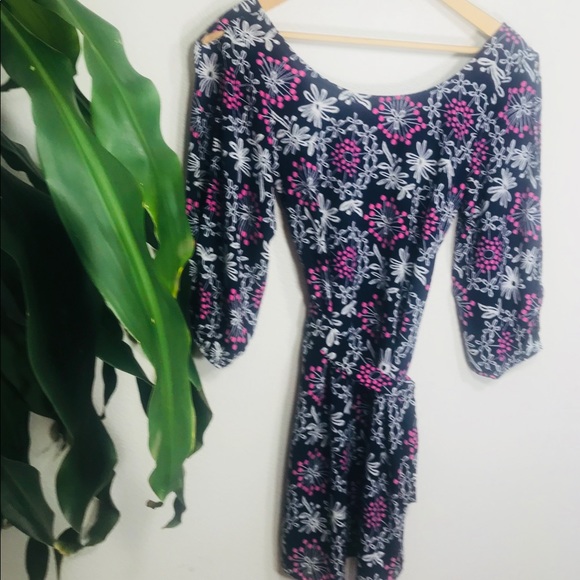 Halo Blue and Pink Circle Dress - Picture 7 of 7